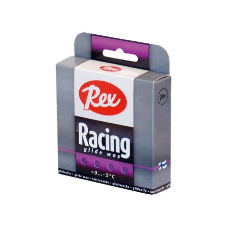 Gleitwachs Rex Racing O/F Violett +0°C...-5°C, 86 g